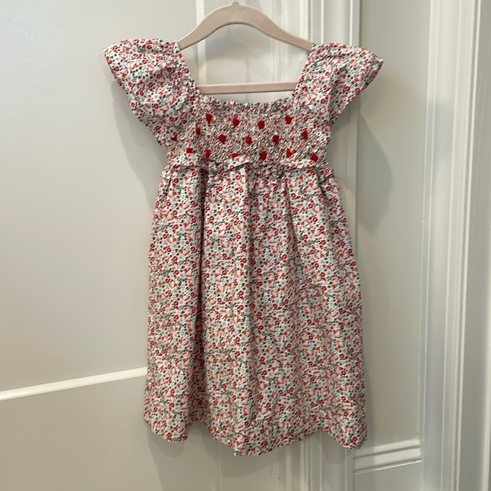 Nordstrom girls floral dress size 4